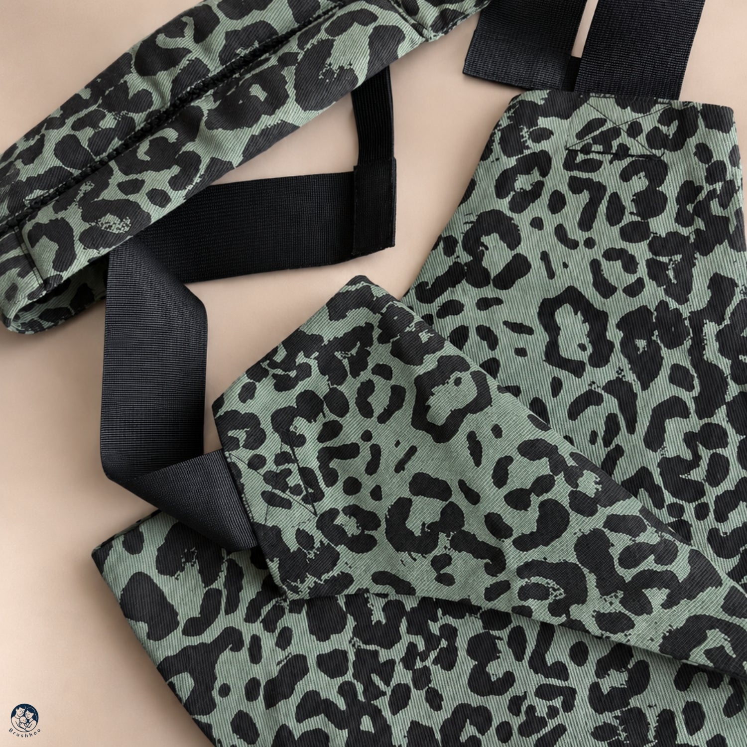 Porte-Bébé Sling Léopard Olive