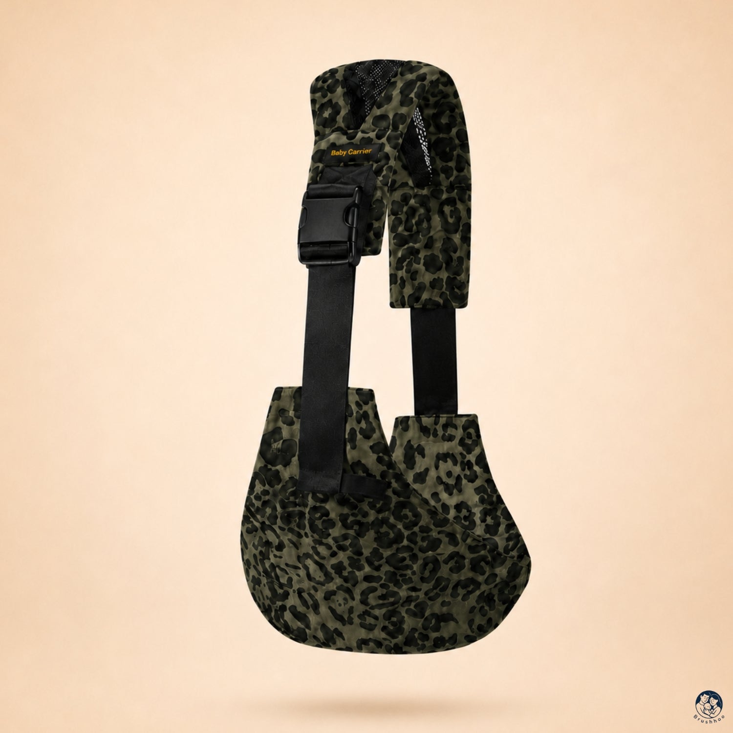 Porte-Bébé Sling Léopard Olive