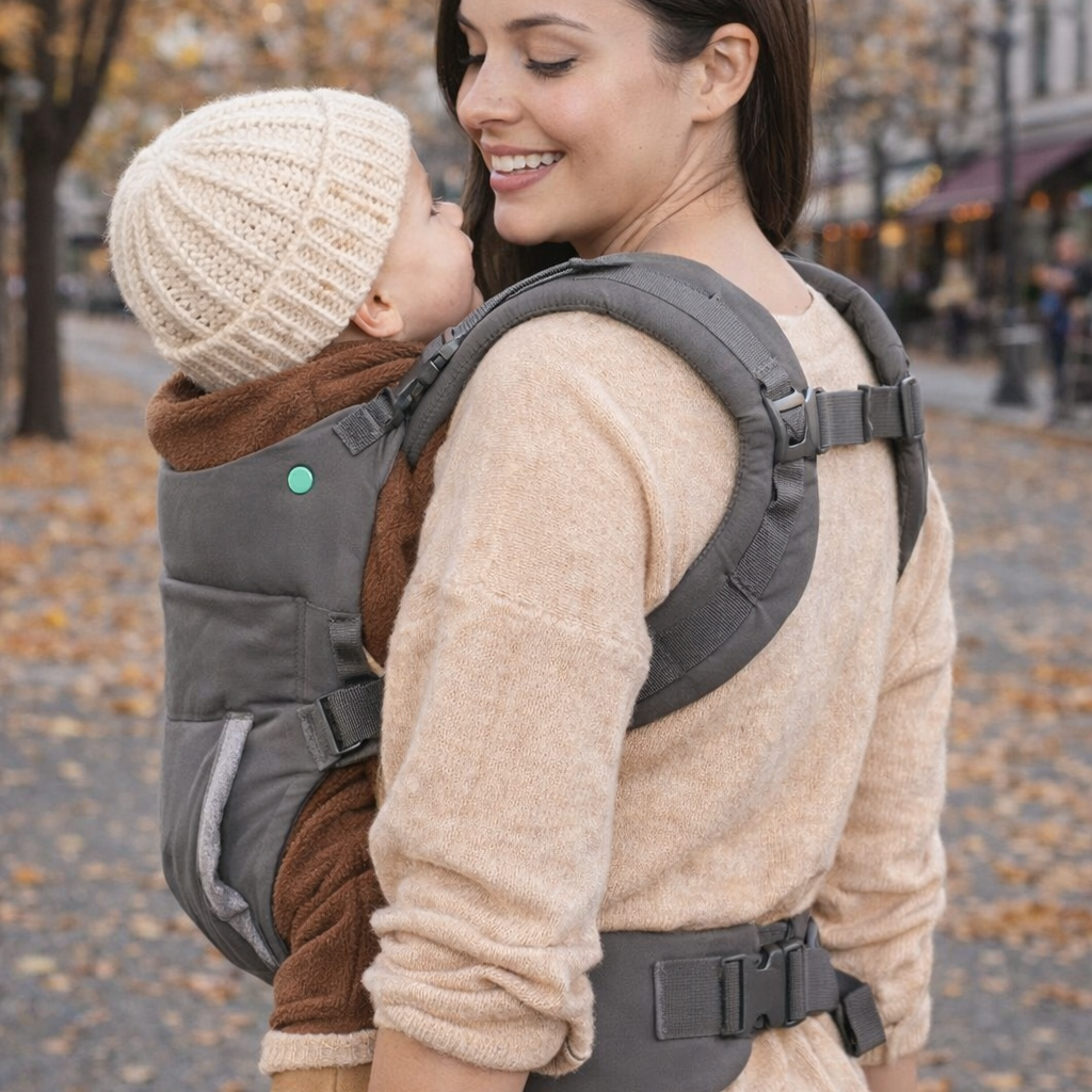 Multi-position Koala Hood Baby Carrier