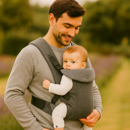 Porte-bébé ergonomique confort lombaire