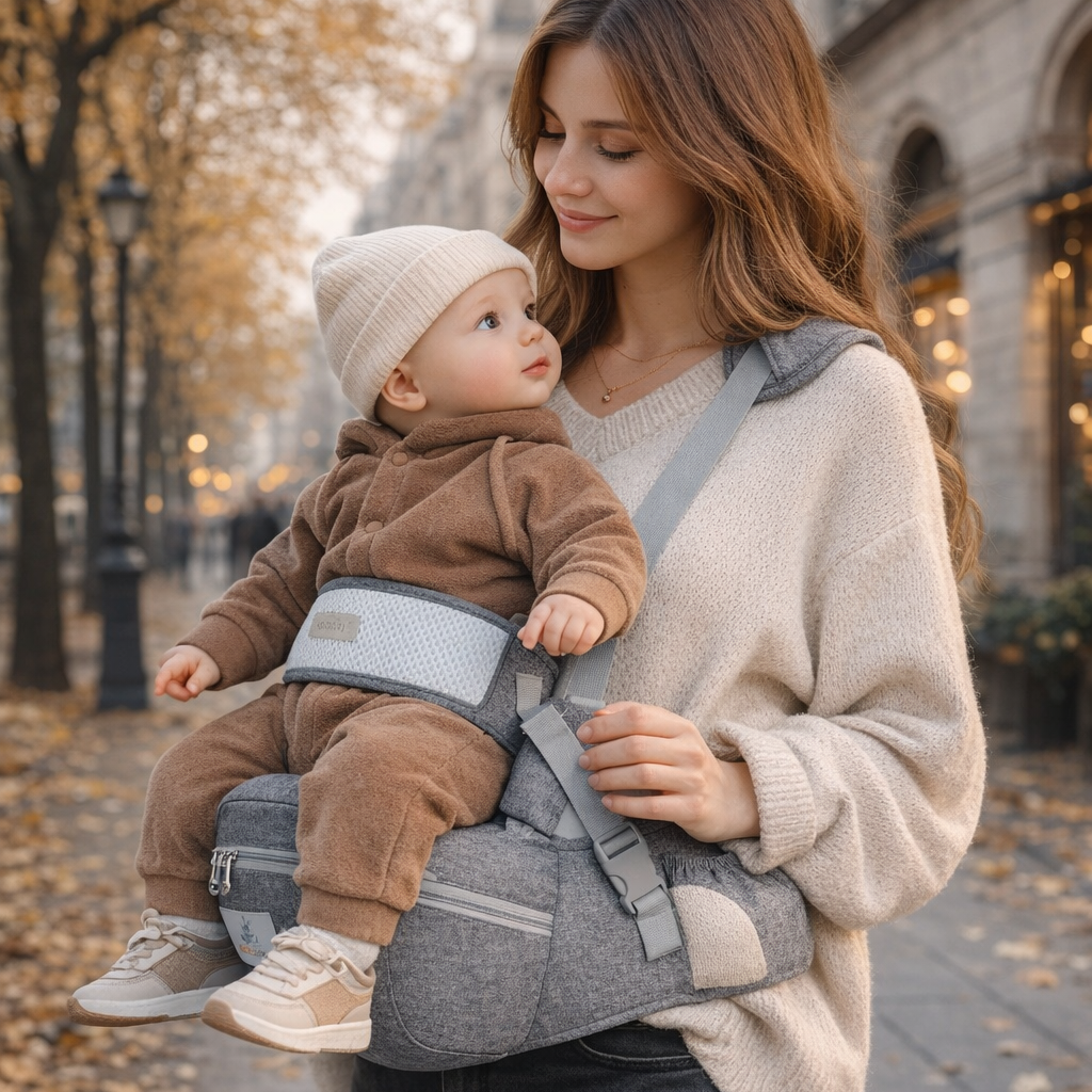 Ergonomic Baby Hip Carrier