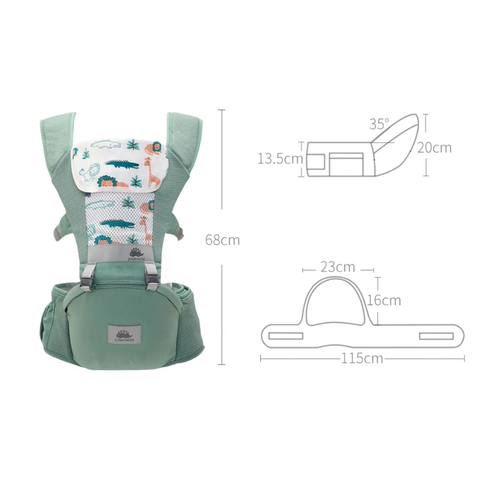 Jungle Ergonomic Baby Carrier