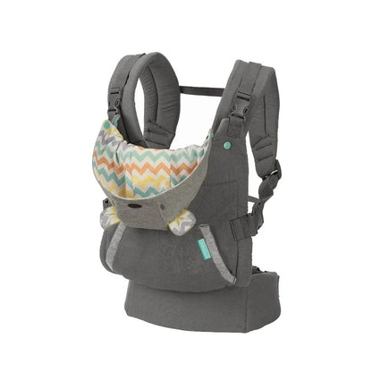 Porte-bébé physiologique multi-positions capuche