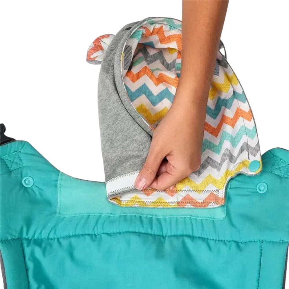 Porte-bébé physiologique multi-positions capuche