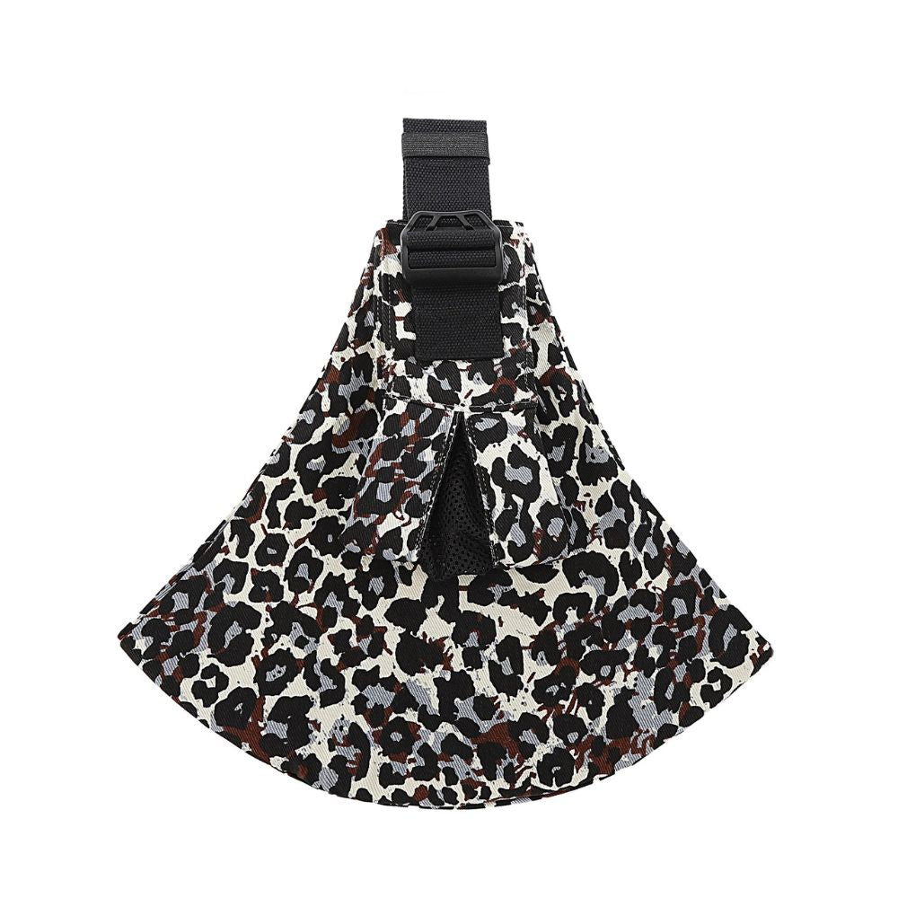 Porte-bébé bandoulière ergonomique Léopard
