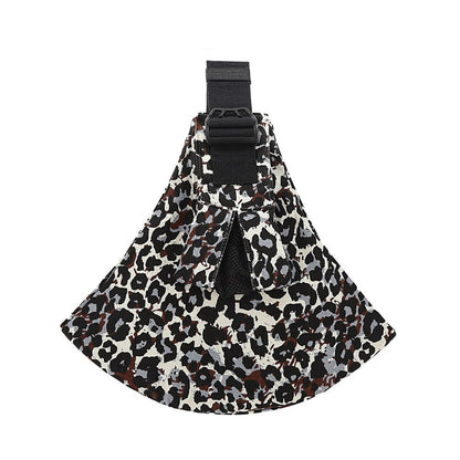 Porte-bébé bandoulière ergonomique Léopard