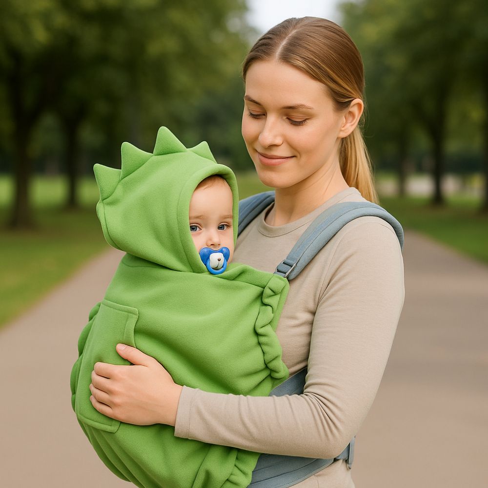 Porte-bébé couverture à capuche Animal