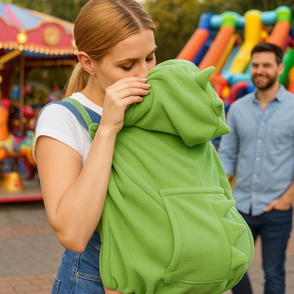 Porte-bébé couverture à capuche Animal