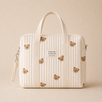 Embroidered Quilted Baby Changing Bag