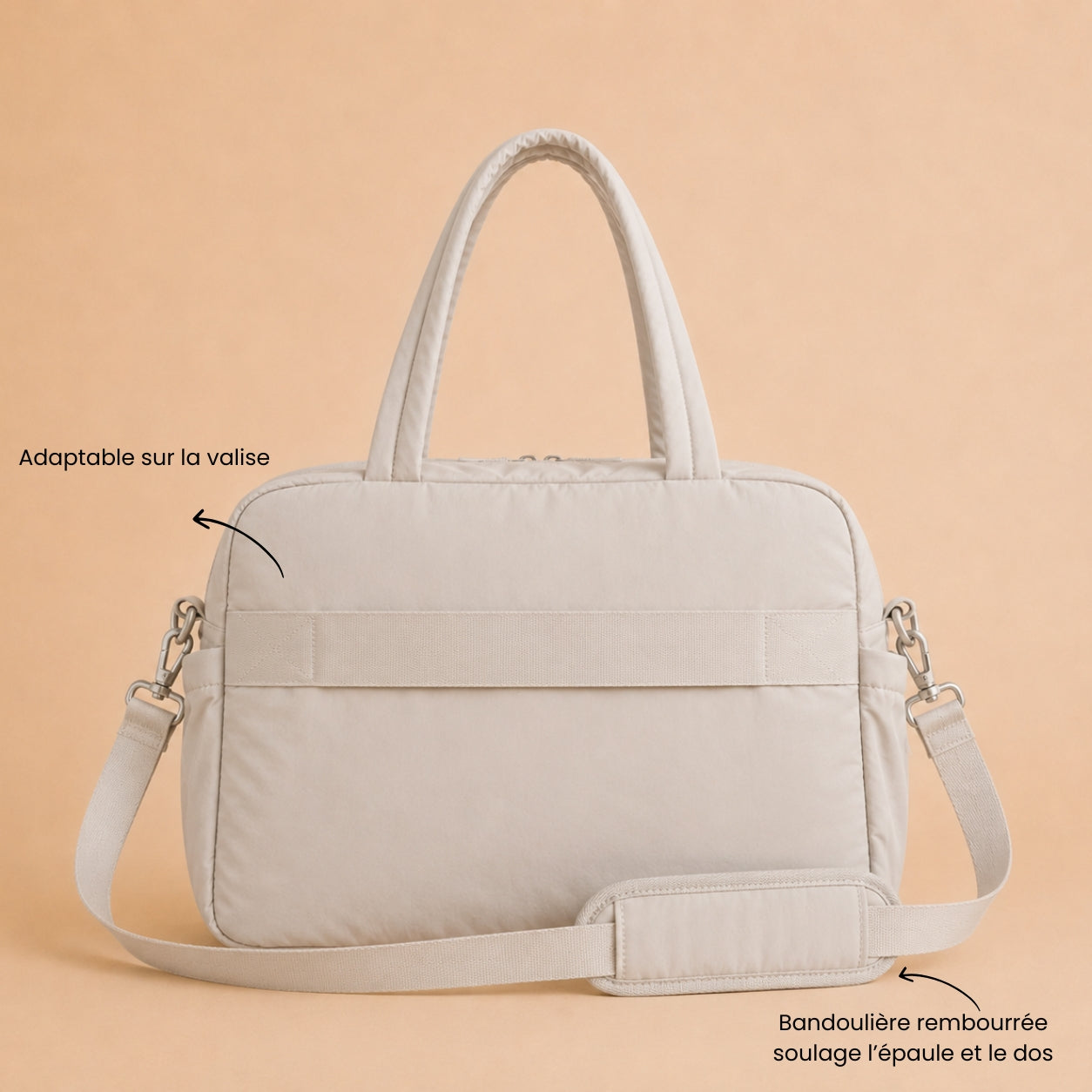 Quilted Baby Changing Bag