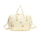 Embroidered Diaper Bag with Pocket